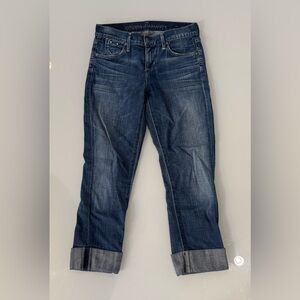 Citizens of Humanity Dani Cropped Straight-Leg Jeans – Size 24